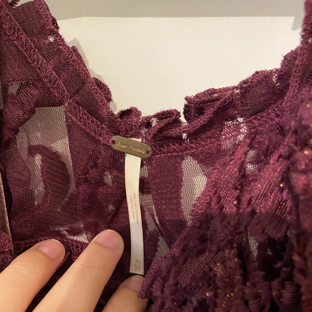 Free People Antoinette Velvet Tank - Picture 5 of 5